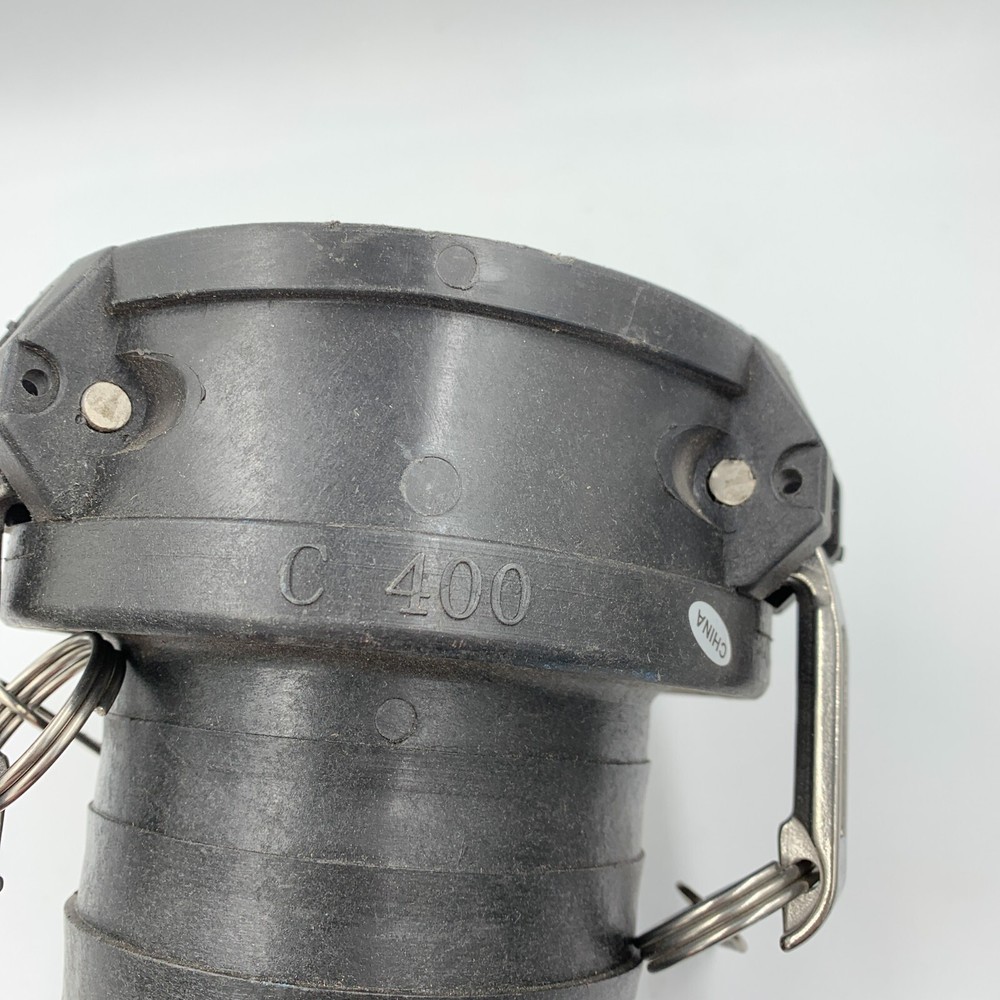 C400 PP Camlock 4" Barbed Polypropylene