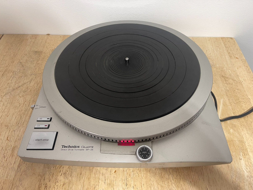 HIGH-END TECHNICS SP-25 DIRECT DRIVE Turntable Function Flawlessly