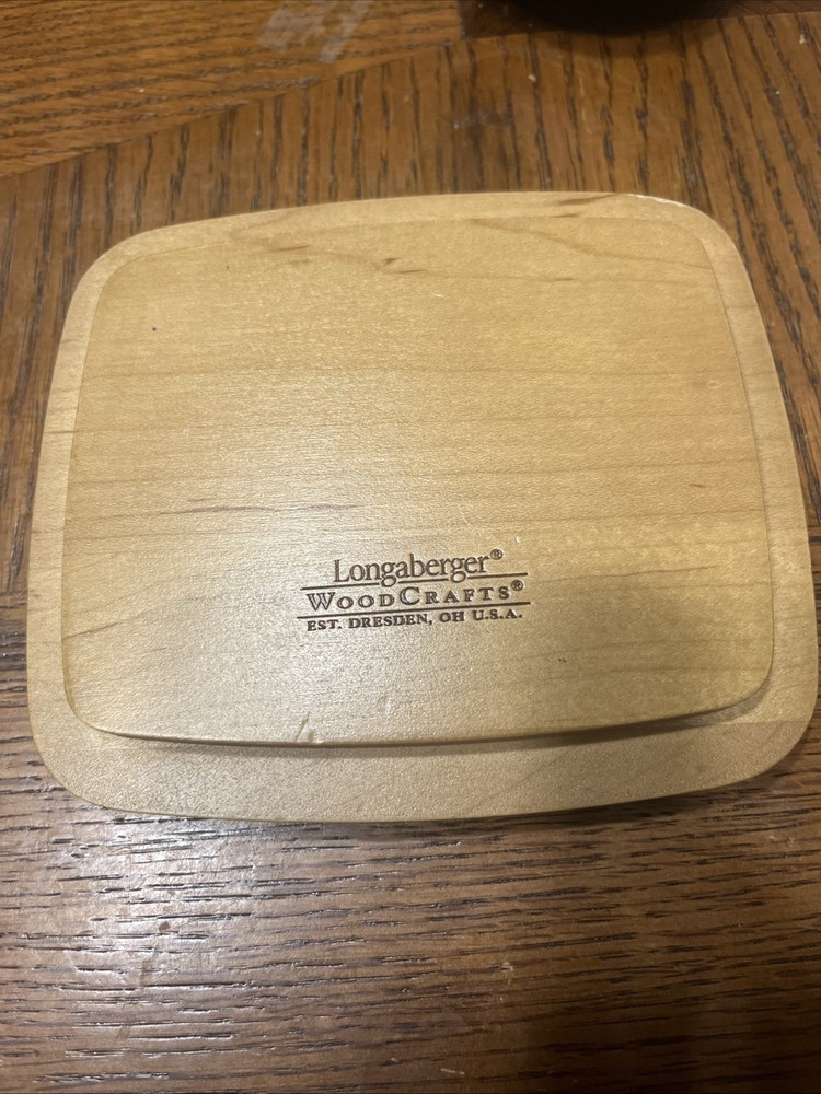 Longaberger Wood Replacement 5” X 5”