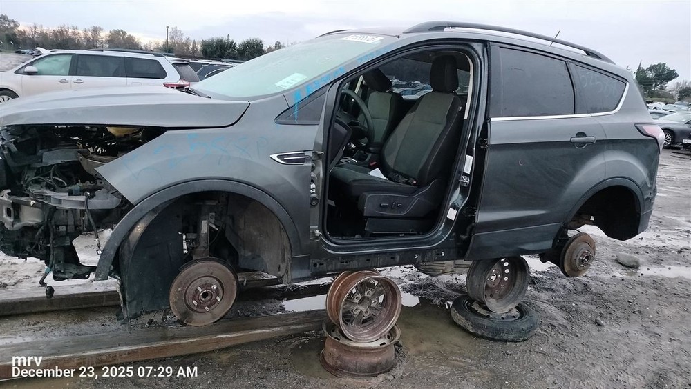 LEFT REAR DOOR WINDOW REGULATOR OEM 2013 FORD ESCAPE