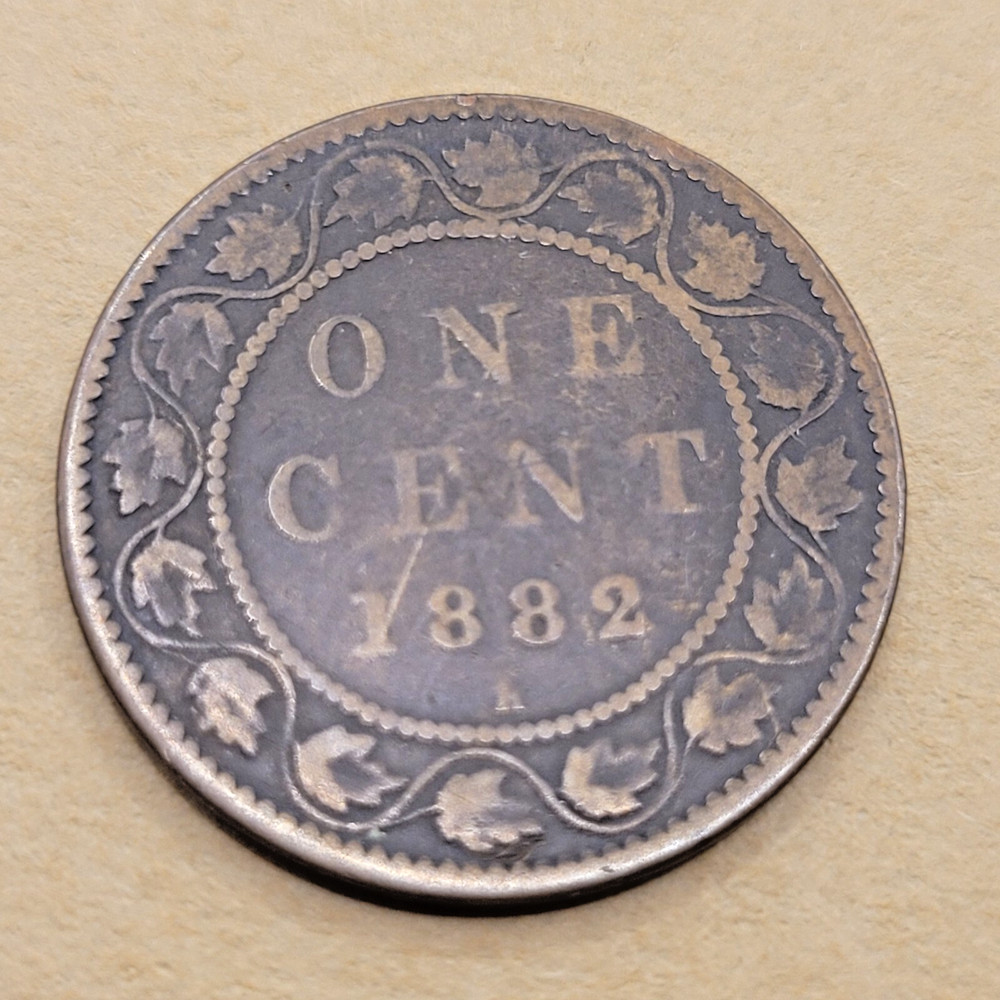 CANADA – 1882 H ONE CENT
