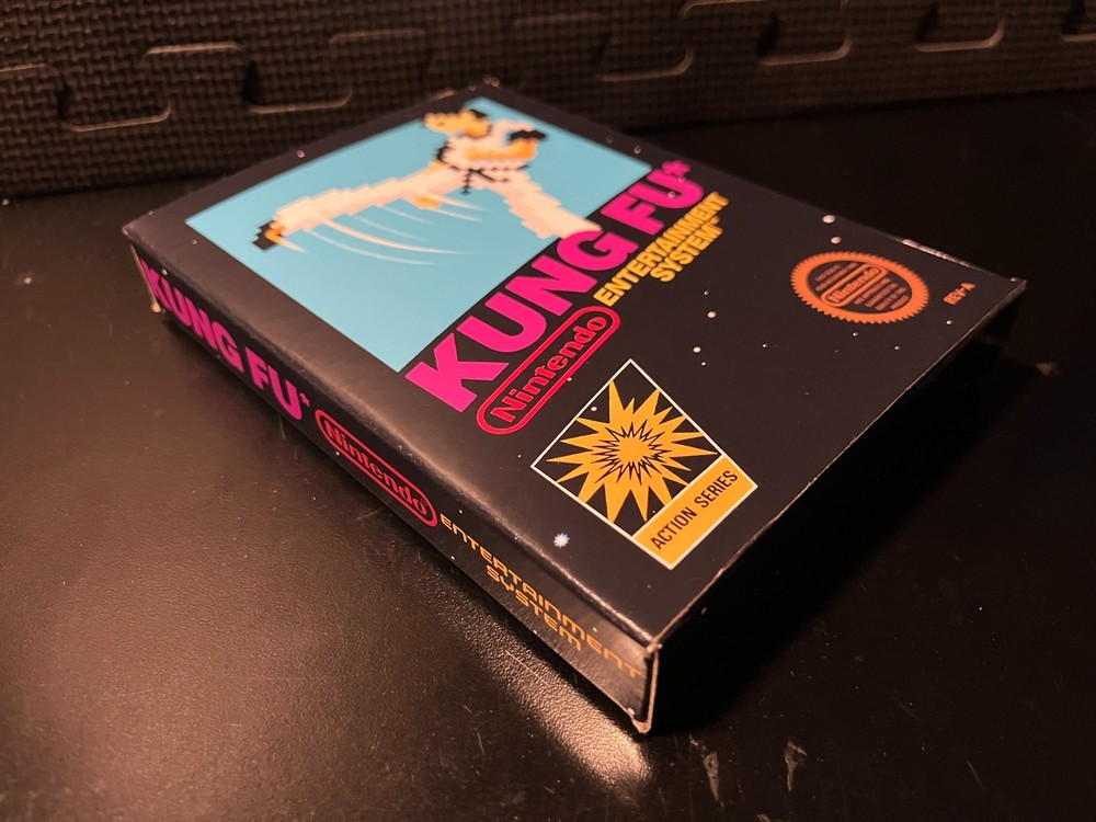 1985 Kung Fu Action - Empty custom design display box