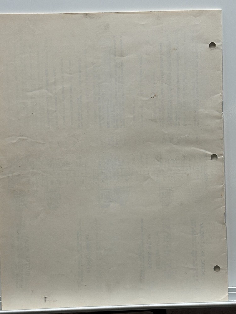 ORIGINAL-WILLIAMS-HIT & RUN-INSTRUCTION MANUAL-SCHEMATICS