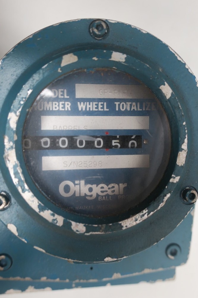 Oilgear GP-RHP Number Wheel Totalizer