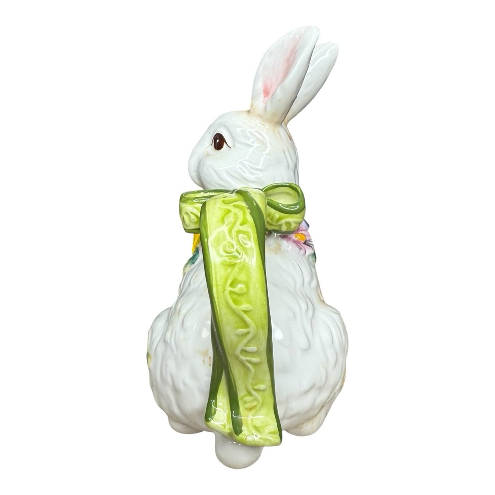 Corner Ruby Bunny Pitcher Creamer by The Bunny Collection - Easter Decor