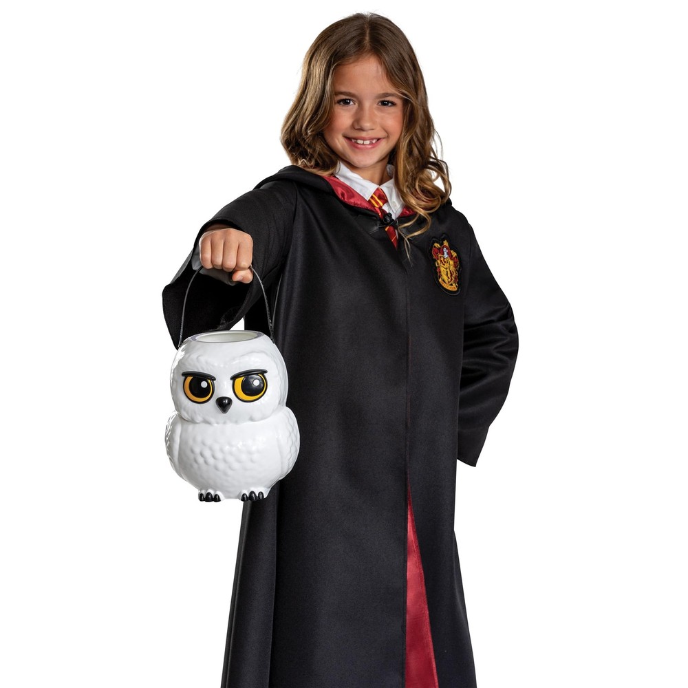 Harry Potter Hedwig Treat Pail - Wizarding World Halloween Candy Bucket