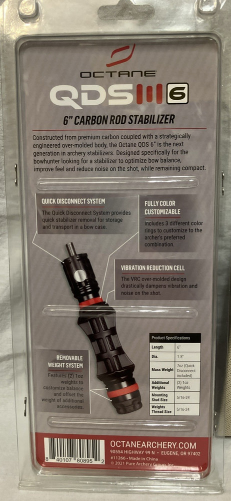 Octane QDS 6" Stabilizer Package
