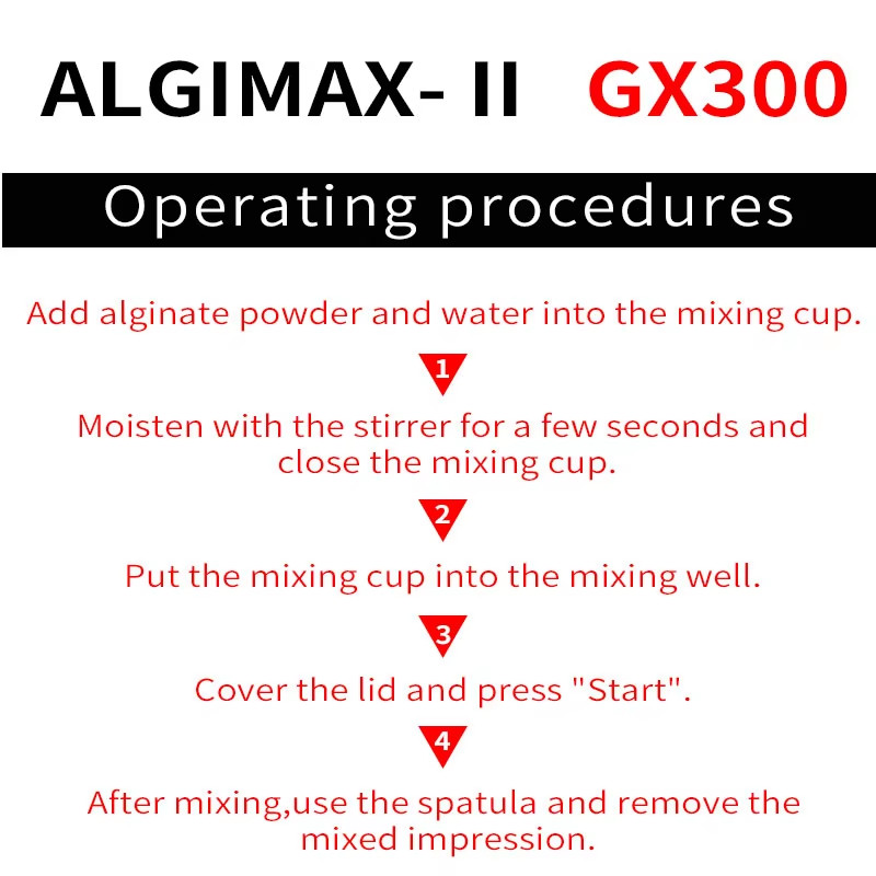 Automatic Dental Impression Material Alginate Mixer with Moisture-proof Box USA
