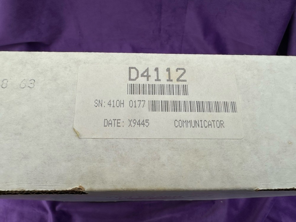 Radionics Omegalarm D4112 E1 Alarm Control Panel Used