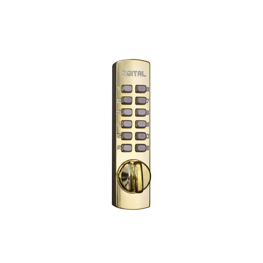 C150BB Surface Mount Hook Bolt Bright Brass