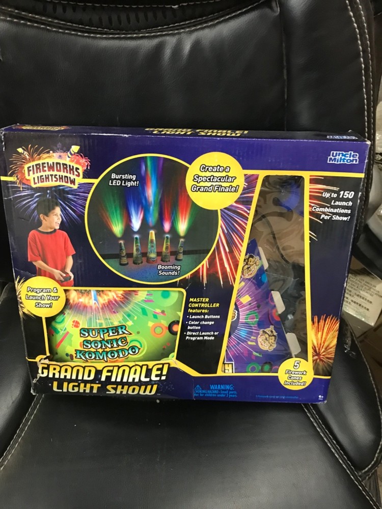 Uncle Milton Grand Finale Light Show Fireworks Light Show with Controller