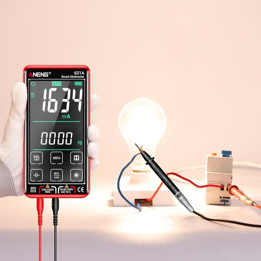 Smart Digital Multimeter Auto RangingTRMS 9999 Counts