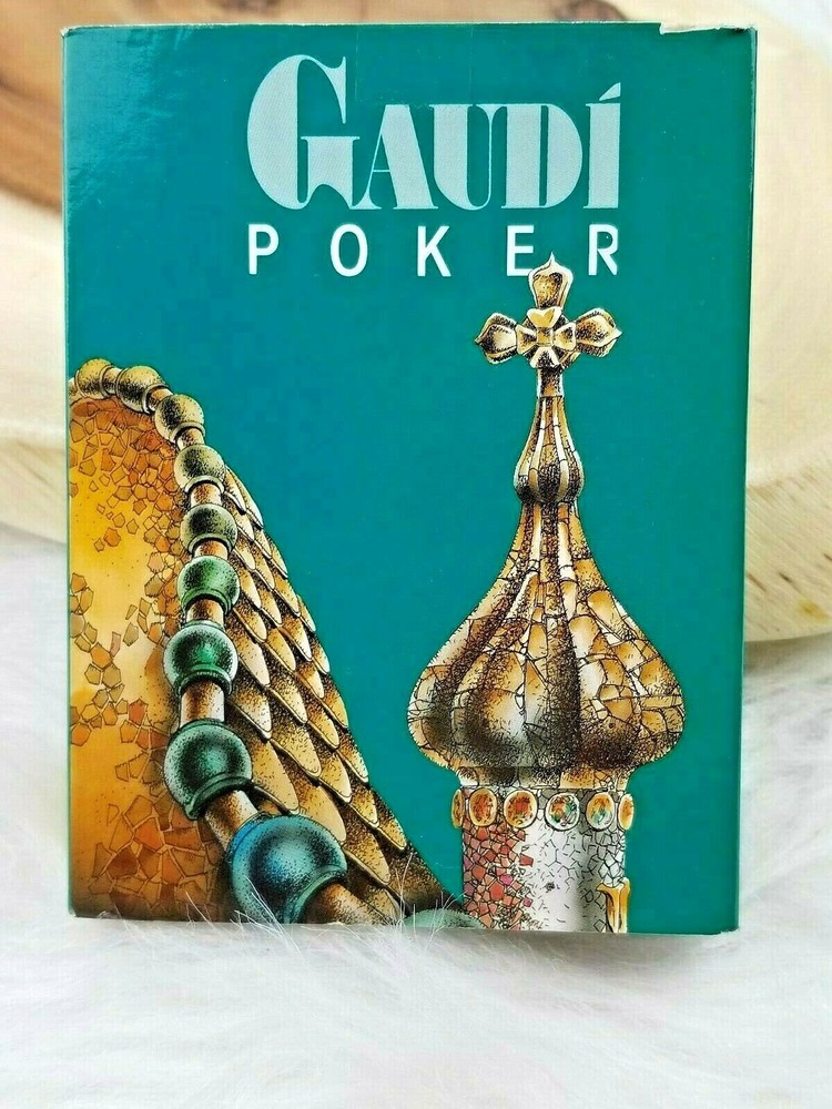 Gaudi Poker Playing Cards 54 Colour Illustrations