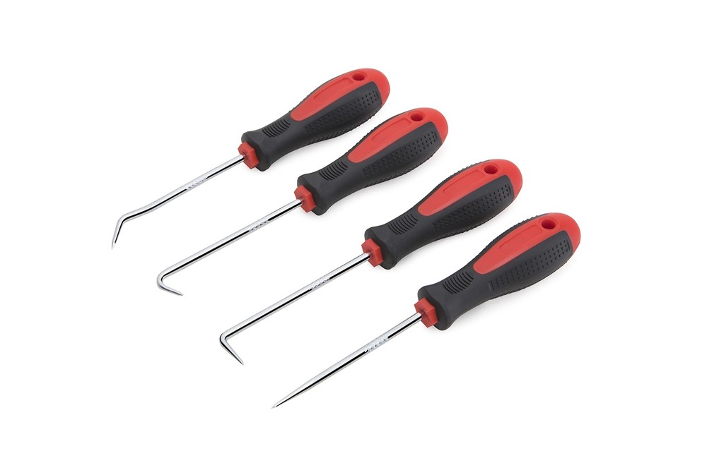 Precision Hook and Pick Set for Automotive 4-Piece Hand Tools