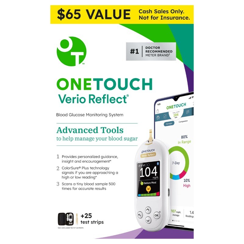 New OneTouch Verio Reflect Value Pack