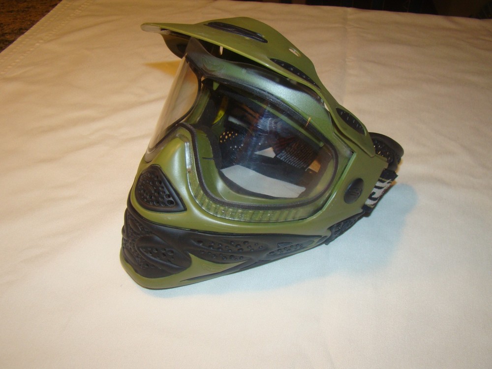 JT Paintball Mask Olive Green