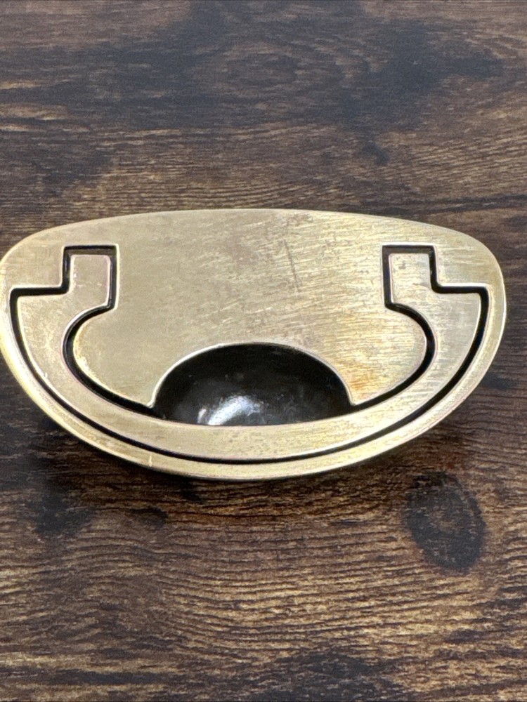 Drexel Passage Drawer Pulls 2 Handles Campaign Brass KBC N-16827 Replacement