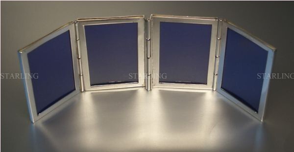 Travel Frame - Folding Frame - Bag Frame - 925 Sterling Silver (V)