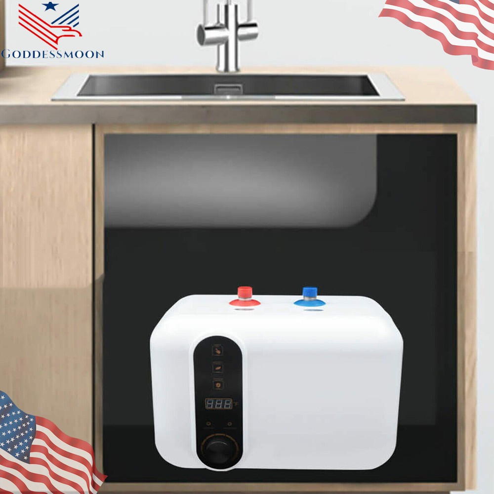 10L Electric Hot Water Heater 110V Compact Mini-Tank Storage,Rv Small Output