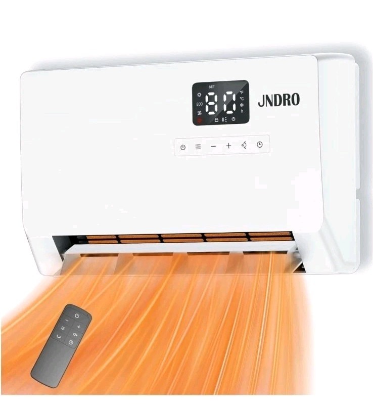 JNDRO Wall-Mounted Space Heater