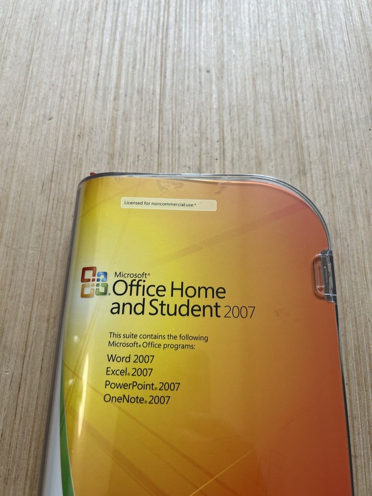 Microsoft Office 2007 Home And Student With Key Untested As Is