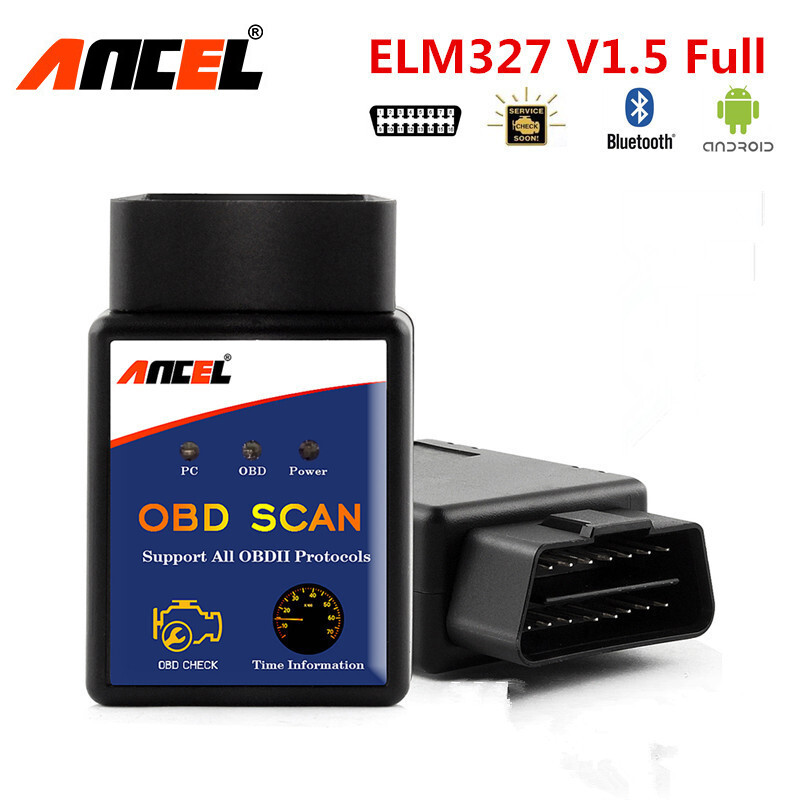ELM327 OBD2 Code Reader Bluetooth Auto Interface Adapter Diagnostic for android