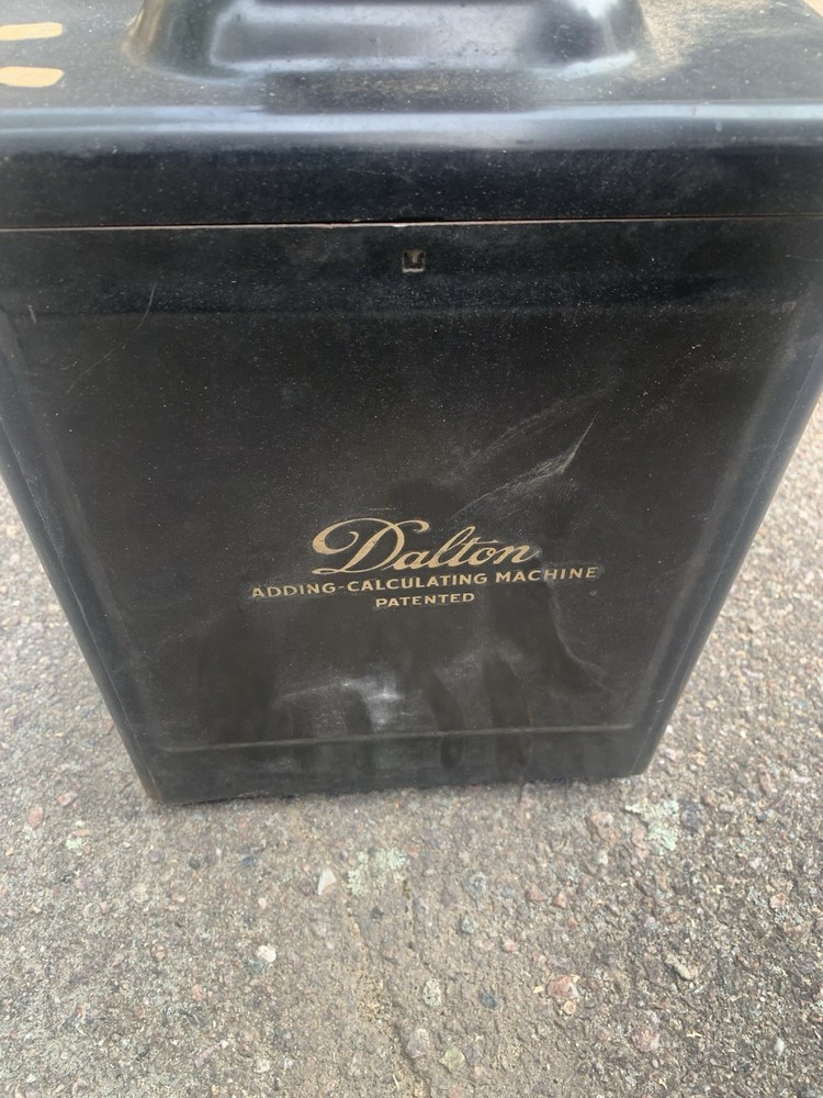 Vntage Dalton Adding Machine. (Not Tested)