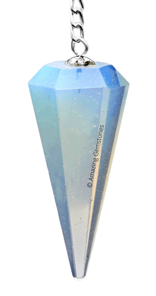 Opalite Dowsing Crystal Pendulum