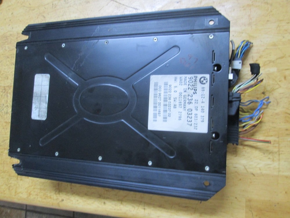 1997 BMW 528i Philips DSP Amp Amplifier OEM