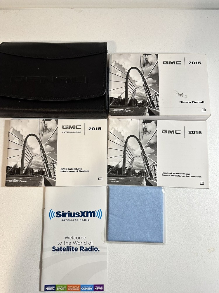2015 GMC Sierra Denali Owner's Manual Set