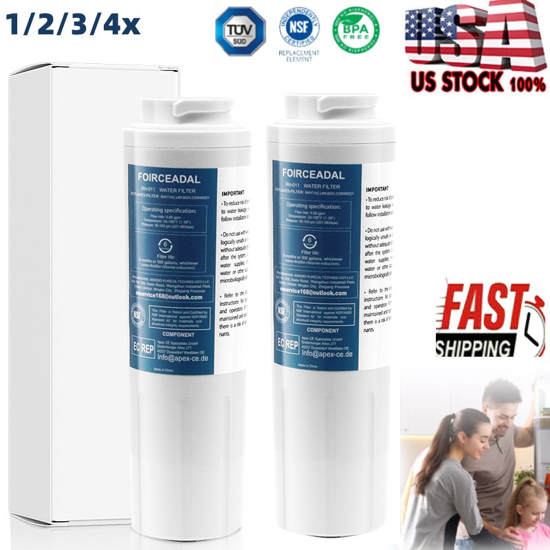 For Maytag UKF8001 UKF9001 4396395 469006 Refrigerator Water Filter 6PC