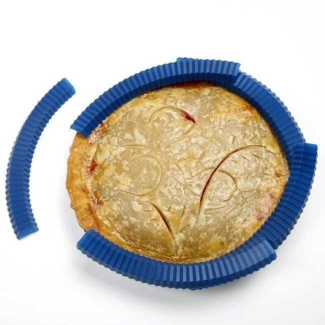 Norpro 5 Piece Silicone Adjustable Pie Crust Shield