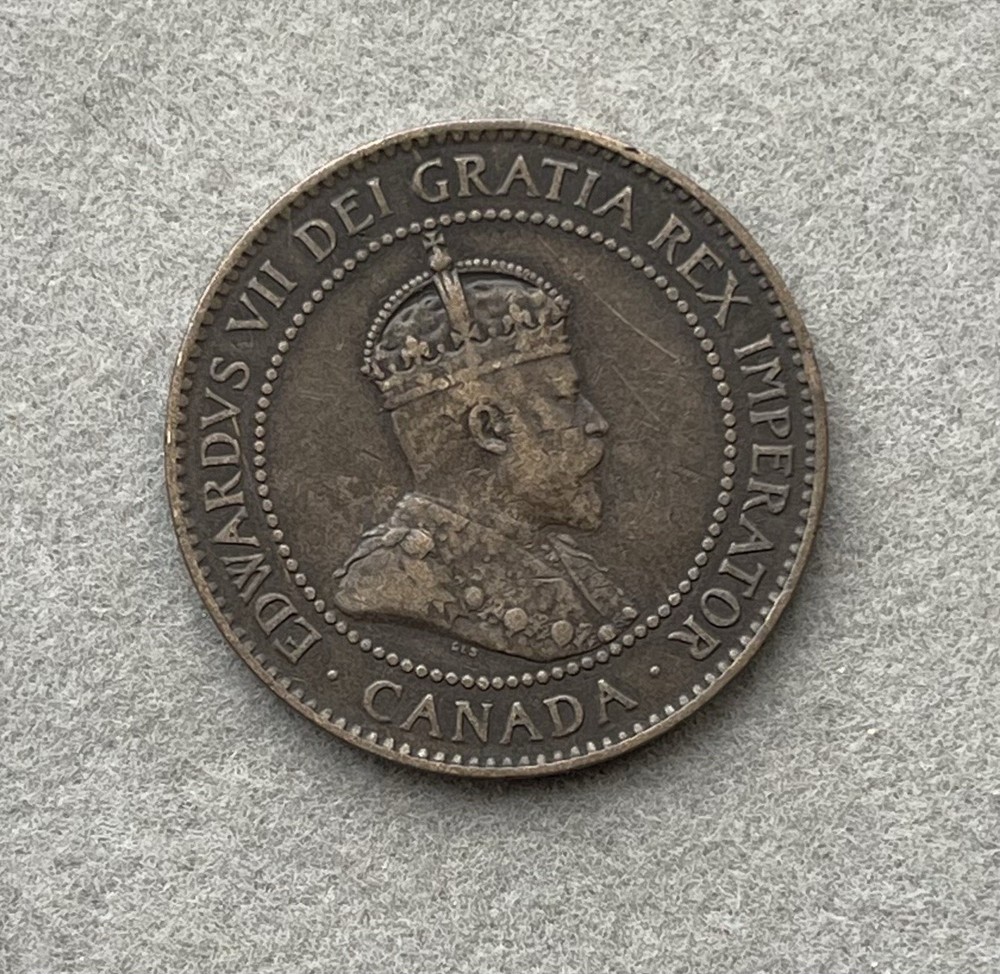 1905 One Cent Coin - Canada