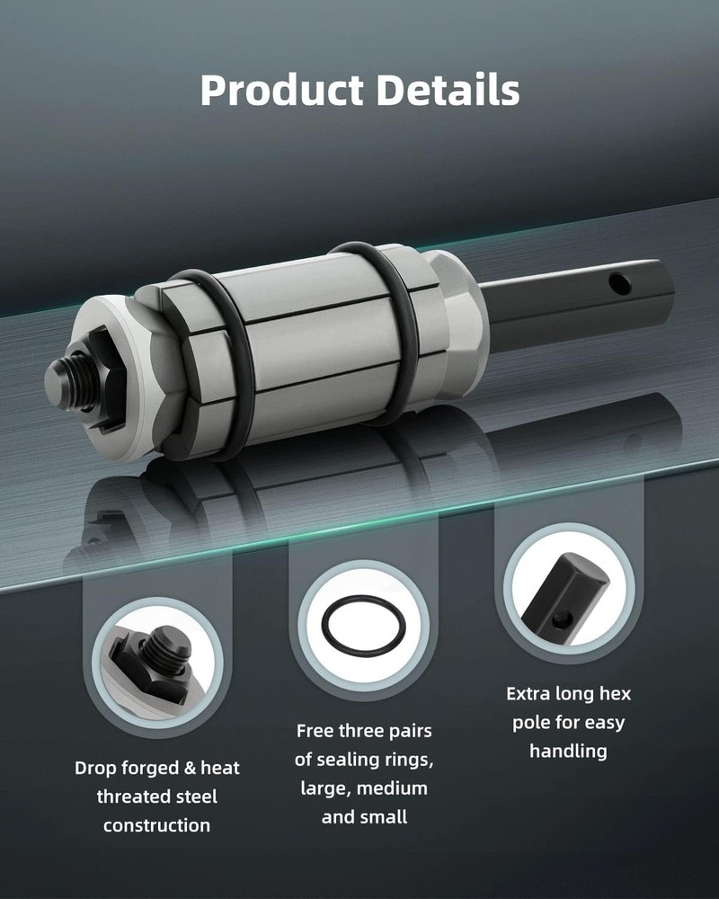 3-Pc Pipe Expander Tool - Vehicle Use