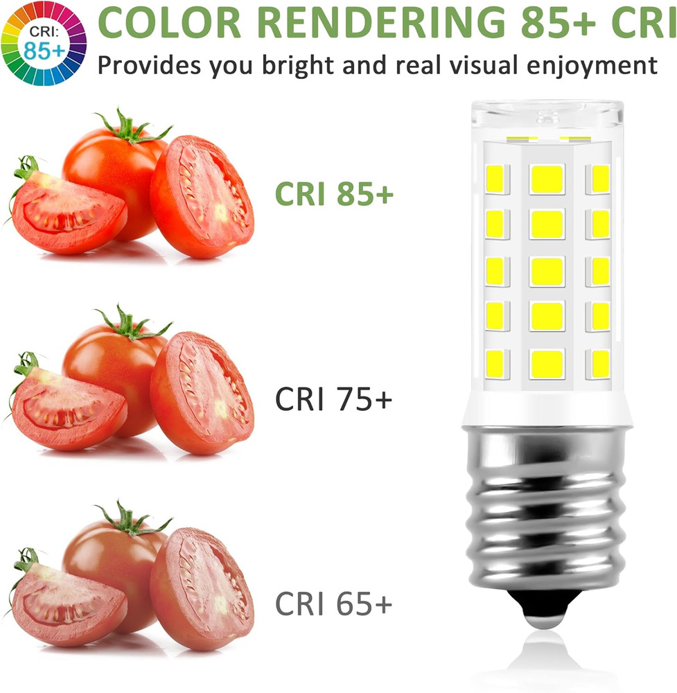 5304517886 Kei D28A Refrigerator Light Bulb Replacement,E17 Led Bulb,Freezer Lig