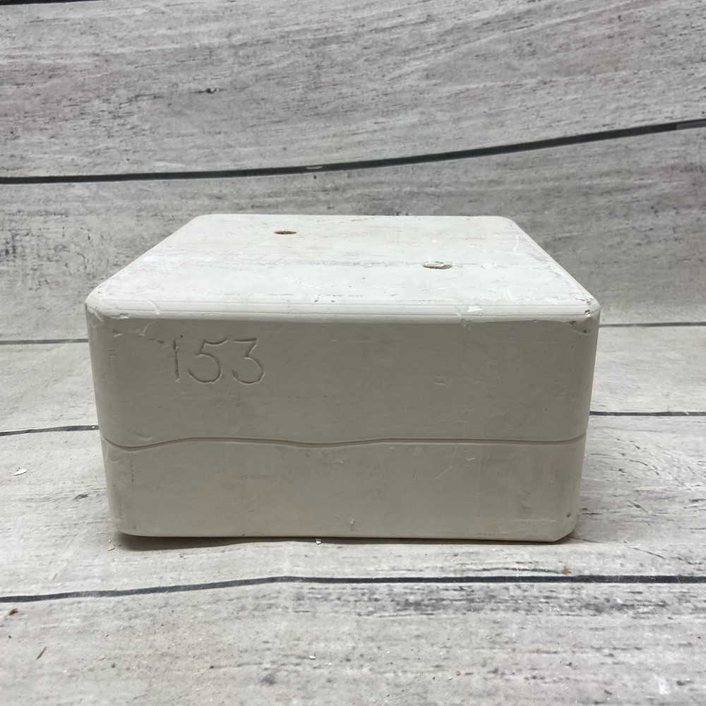 Vintage 1964 Duncan Ceramic Casting Mold Compote With Cherub #153