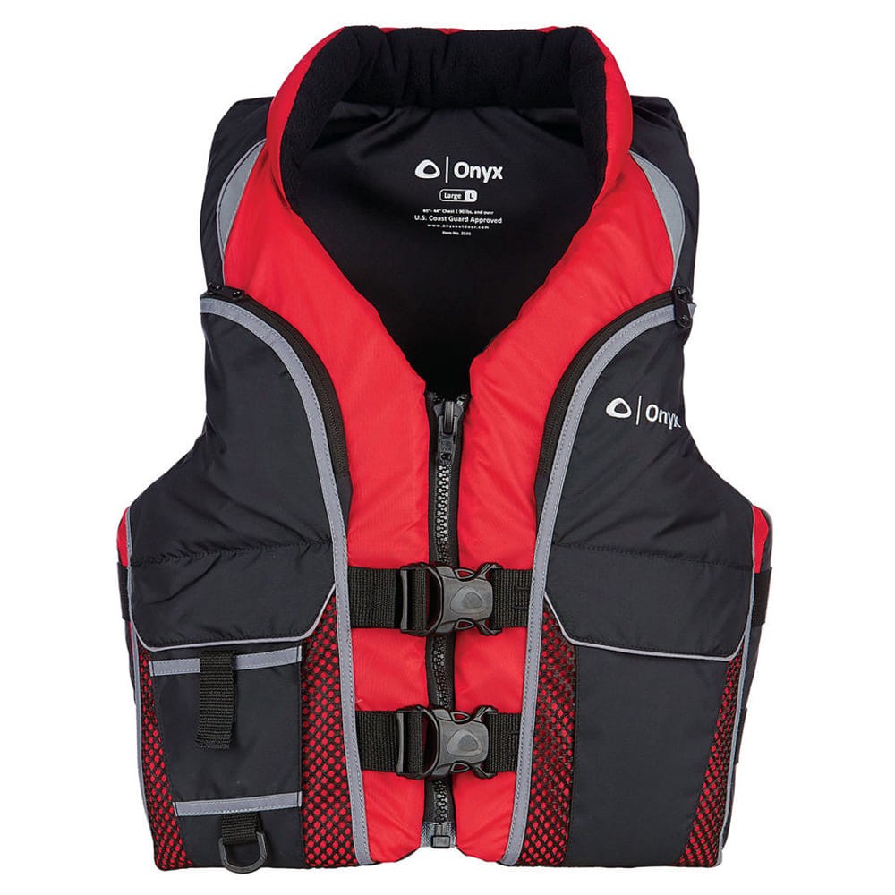 Single Type III Adult Small Red Soft Foam Personal Floatation Device