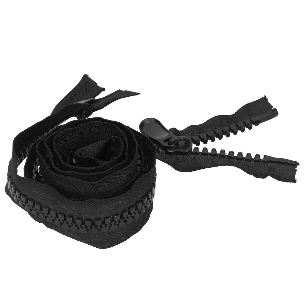 2 Pack Hard Plastic Polyester Zipper For DIY Sewing Tents Trending