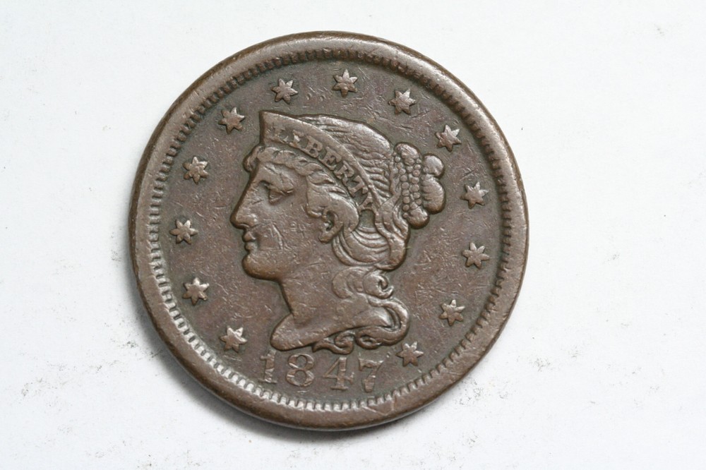 1847 Large Cent (B)
