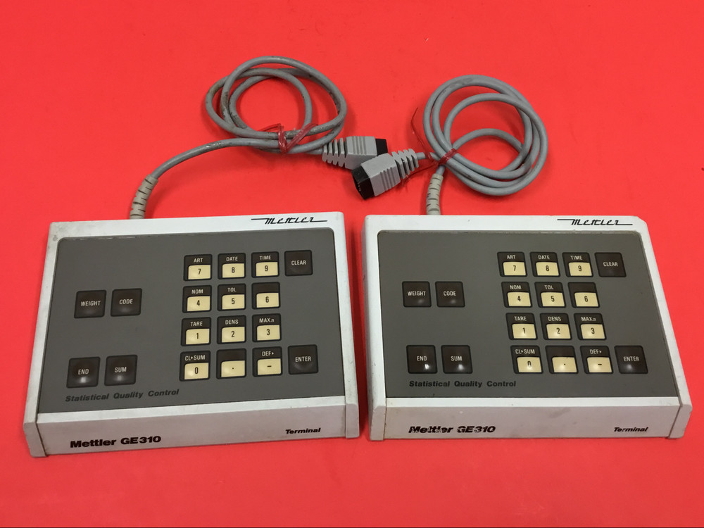Mettler GE310 - Terminal - LOT OF (2)
