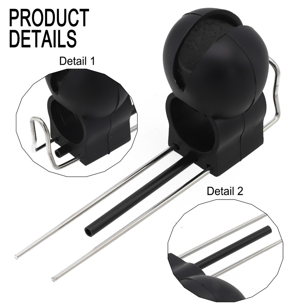 Stable underwater camera positioning with silicone base kit and bracket