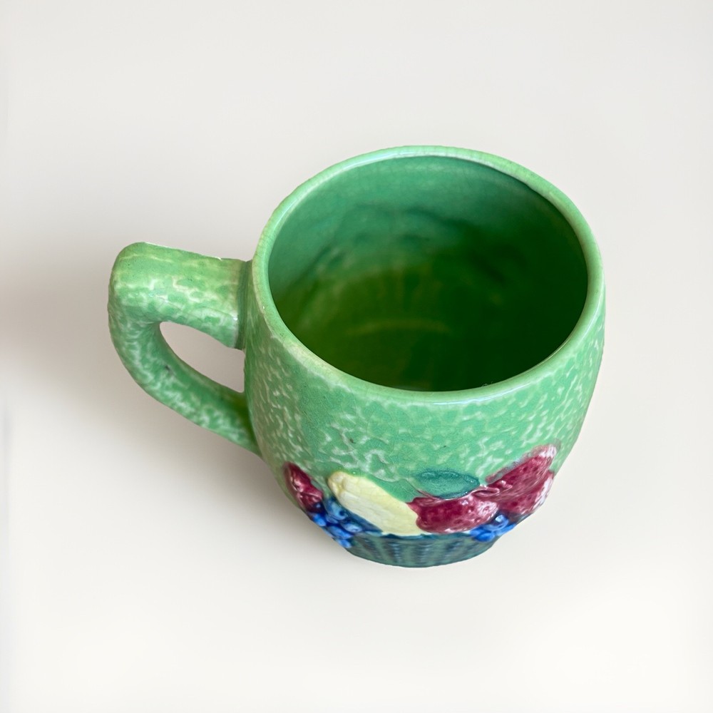 Green Barrel Shaped Mug - Japan
