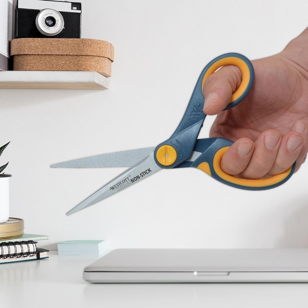 Titanium Non-Stick Scissors 3-Pack - Office & Home