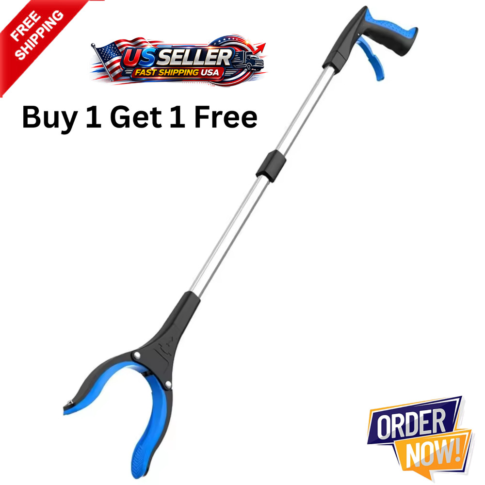 Foldable Gripper Extender Hand Tools Litter Reachers Pickers Collapsible Garbage