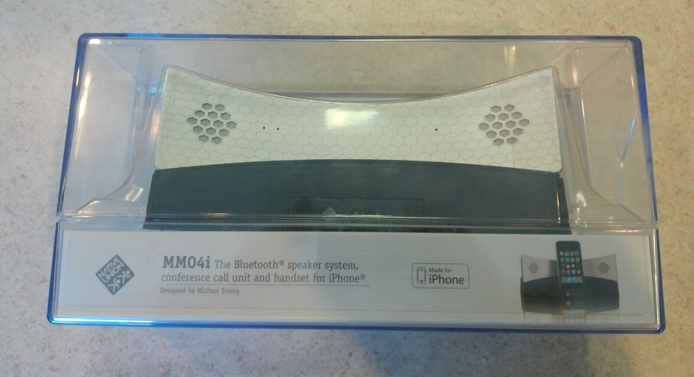 NATIVE UNION HONEYCOMB BLUETOOTH SPEAKER,CONFERENCE CALL,HANDSET FOR IPHONE/IPOD
