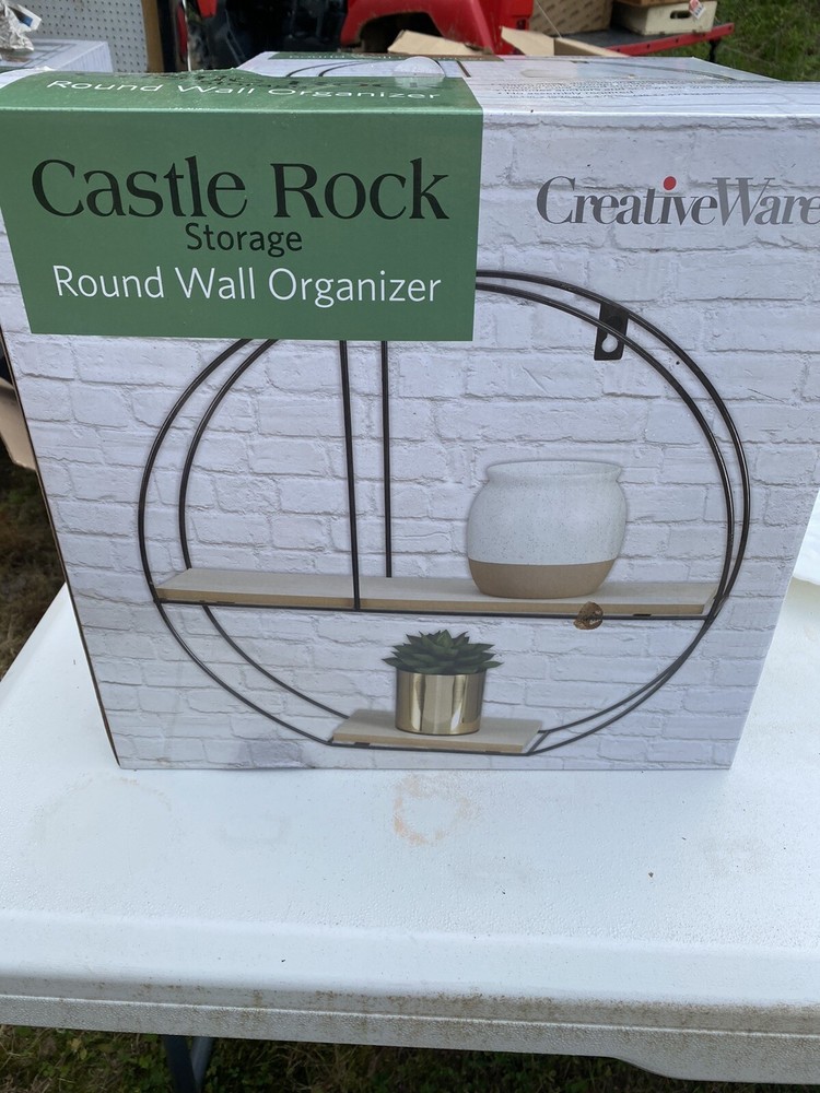 Castle Rock Round Wall Organizer NEW IN BOX