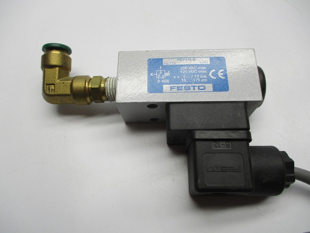 FESTO PEV-1/4-B PRESSURE SWITCH UNMP