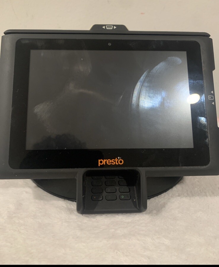 Presto Secure Pay at Table Advanced Security PRESTO A3 In Good Condition