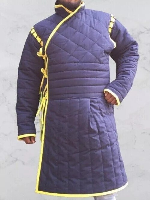 Superior White Armor Gambeson | Medieval white gambeson |