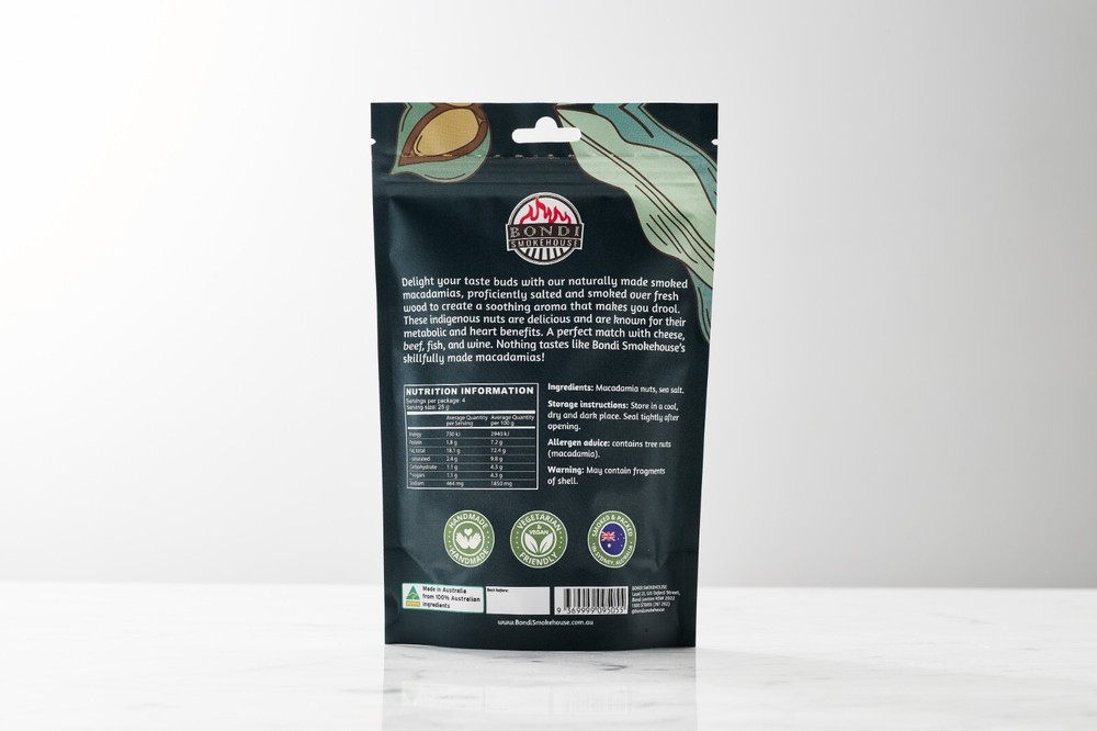 Australian Smoked Macadamias